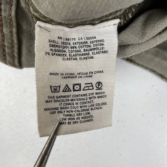 Hei Hei Pants Women's Size‎ 29 Camo Slash Pocket Tapred Leg Cotton Stretch - Picture 6 of 11